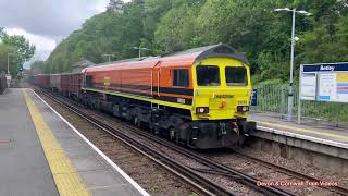 Class 59 (Freightliner) @ Botley Station - 14/05/24