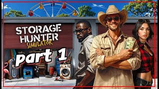 [ 창고 경매 시뮬레이터 ] 험난한 미국에서 경매로 부자되는 게임 ( Storage Hunter Simulator ) 1주차
