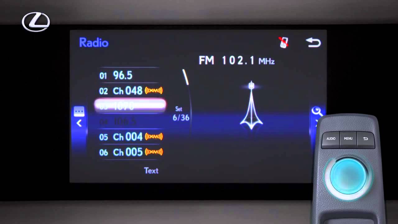 Lexus Display Audio System YouTube