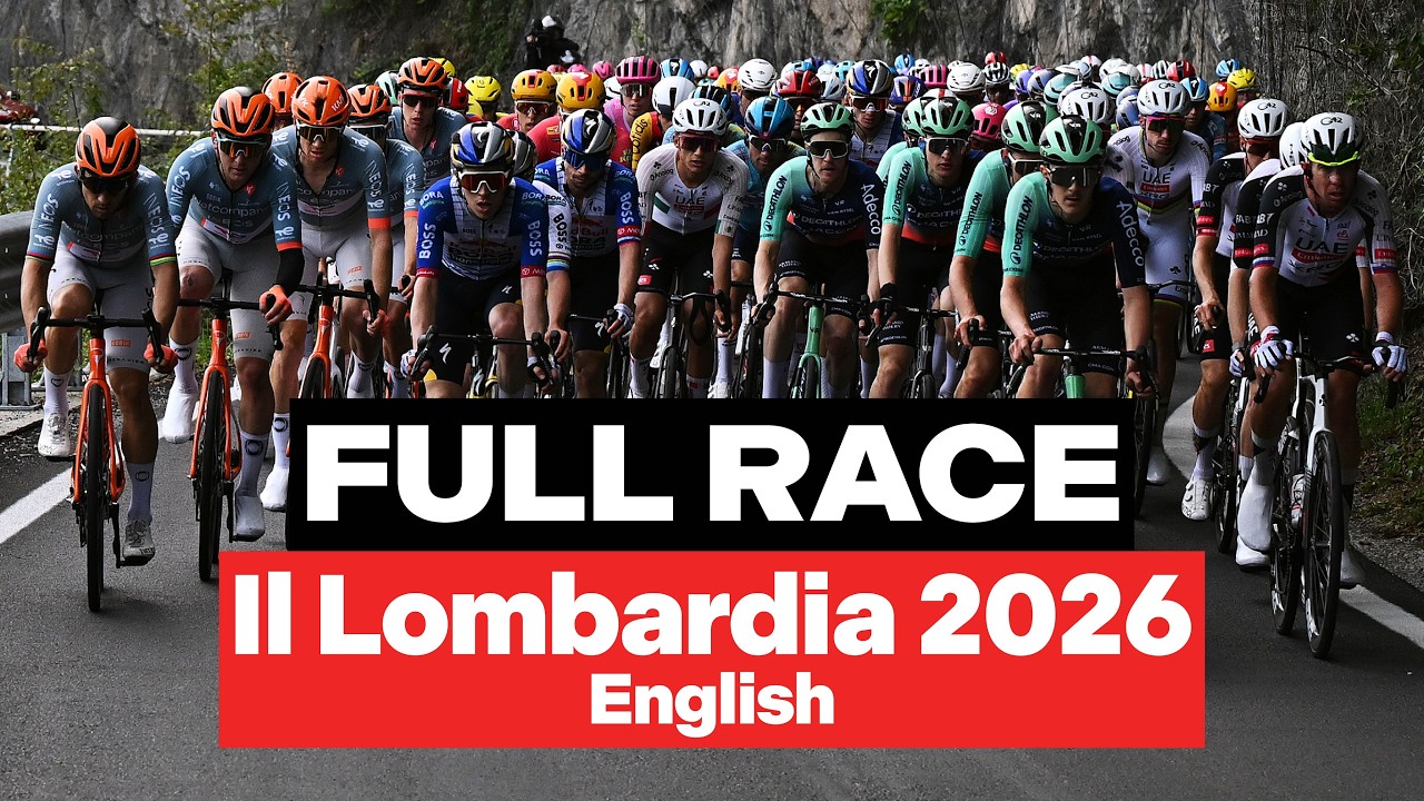 Replay: Il Lombardia 2026 (English)