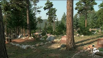 Using drones to map Woodland Park cemetery
