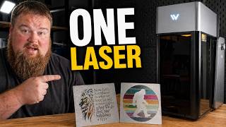 This Laser Can Do What Others Can't (uv + Mopa) - Wecreat Lumos Ultra