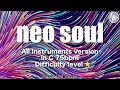 neo soul Jam C Major 75bpm All Instruments version BackingTrack