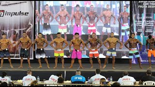 MEN'S PHYSIQUE SENIOR más de 1.70 mts. (AVANZADOS) - COPA AMERICAN 2024