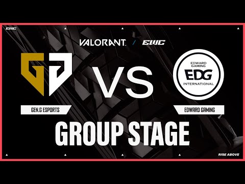 Gen.G Esports vs EDward Gaming | VALORANT at EWC 25 - Day 3 - Group Stage