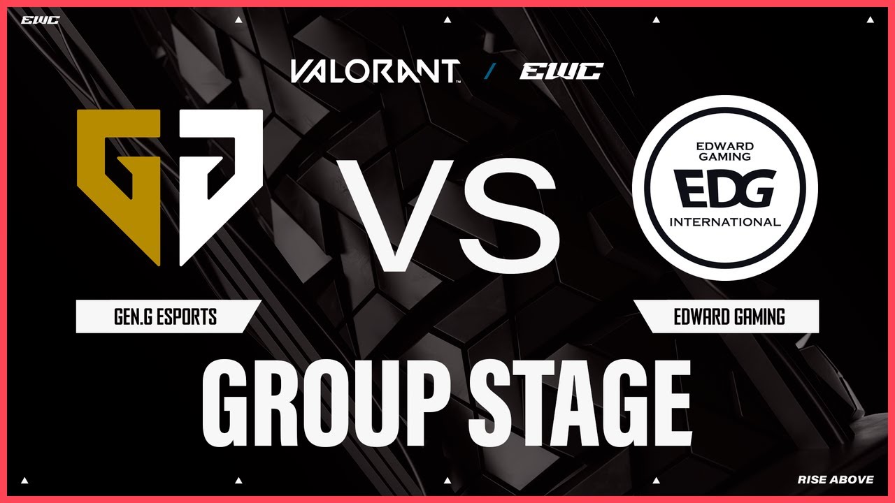 Gen.G Esports vs EDward Gaming | VALORANT at EWC 25 - Day 3 - Group Stage