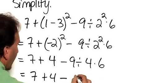 Bittinger Intermediate Algebra 10e Chapter Test Prep Ch. 1 Ex. 12