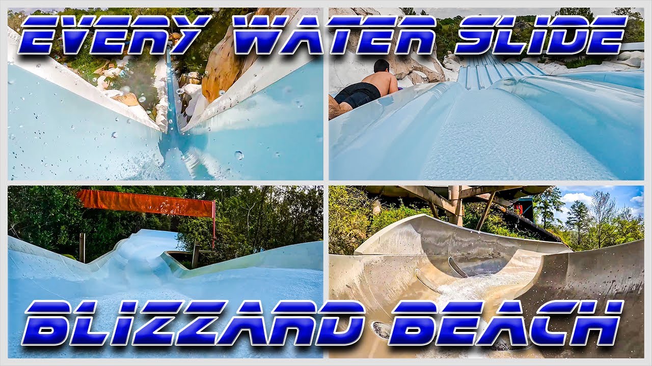 EVERY Water Slide at Blizzard Beach | POV's