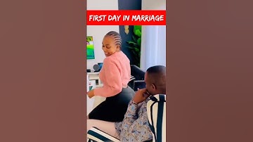 First Day in Marriage #shortstrend #nyash