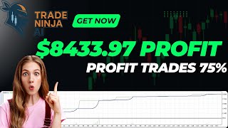$8,433 Profit in Days 8 Ninja Trader AI Bot Live Performance Review