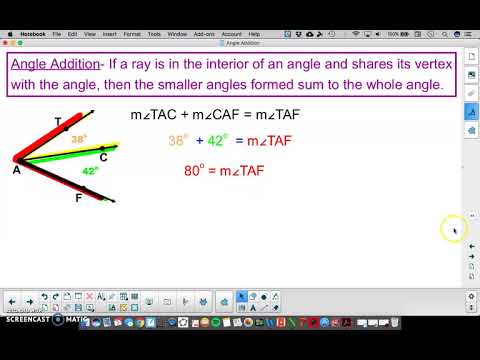 Angle Addition