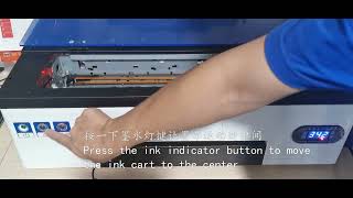 How to daily maintenance for ACHI A3 DTF printer #dtfprinter #dtfprints #dtfprinting #dtftransfer