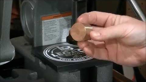 Part 1 : Swedish Wrap Dies Set with brass push rods - Coin Ring Making