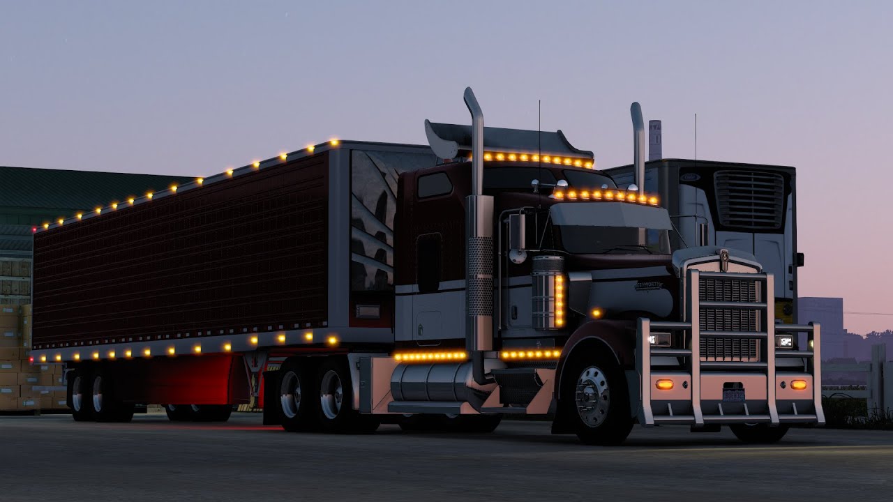 Remake video on Kriechbaum's Cummins N14 with better FPS (1.42) | American Truck Simulator