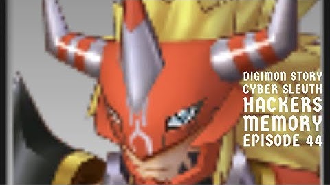 Digimon Story Cyber Sleuth Hackers Memory Episode 44