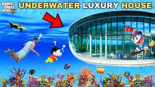 Franklin Buy Underwater Luxury House To Surprise Shinchan and Doraemon in GTA