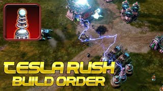 Soviet Tesla Coil Rush Build Order | Red Alert 3