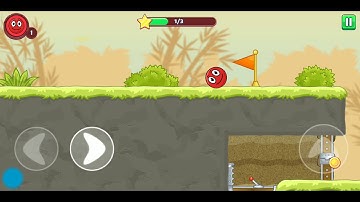 Bounce Ball 5 - Jump Ball Hero Adventure Level 44 Android Walkthrough