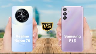 Realme Narzo 70 vs Samsung F15 comparison | Which is better ???