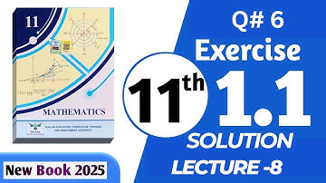 11th Class Math || 1st Year Math New Book 2025 Exercise 1.1 - exercise 1.1 class 11 | Belief physics