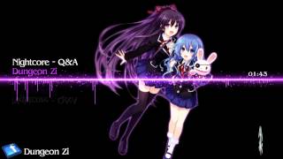 Nightcore - Attention Question【Tohka's song】 chords