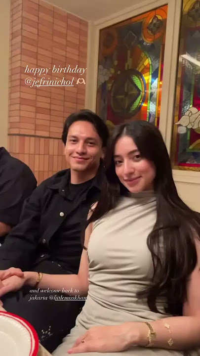 HBD jefri nichol | widih cantik banget kekasih bang jef | #jefrinichol #couplegoals