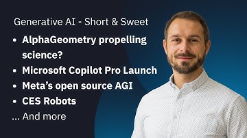 AlphaGeometry, and its Impact on Science, Microsoft Copilot Pro Launch, Meta