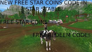 NEW STAR COINS CODE IN STAR STABLE! FREE REDEEM CODE! STAR STABLE!