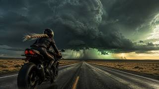 ⚡ OUTRUN THE ANVIL SKY | 1 Hour Biker Metal Music Mix for Riding & Driving (No Vocals)