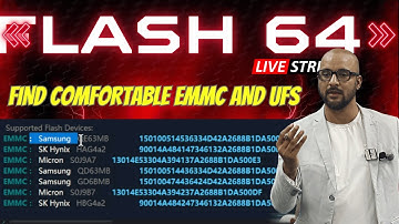 How to Find Comfortable eMMC & UFs ( Flash 64 Box ) New Way