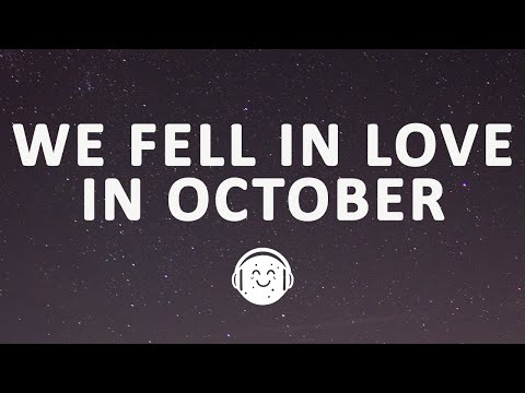 Girl In Red We Fell In Love In October Lyrics