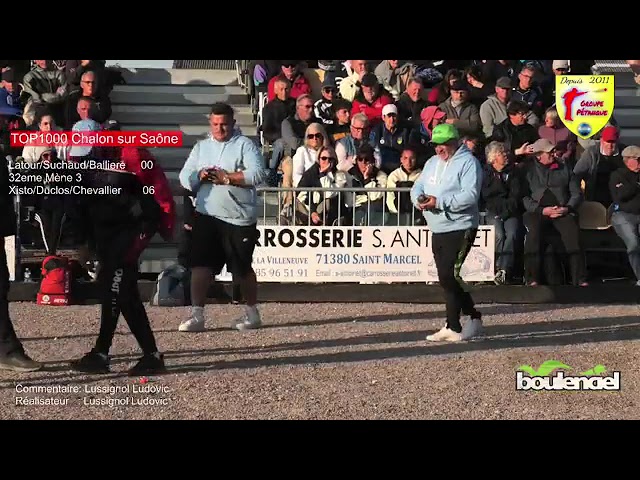 Miniature de la vidéo : TOP1000 de Chalon sur Saône 32eme Xisto/Duclos/Chevallier vs Latour/Suchaud/Balliere
