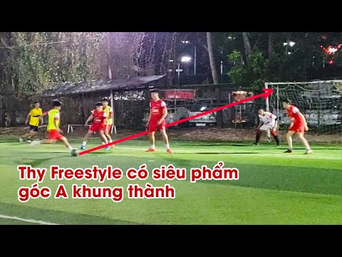 Giao Hữu Bóng Đá 5vs5 - Thy Freestyle lập siêu phẩm góc chữ A trong ngày LBM FC chia team đá nội bộ