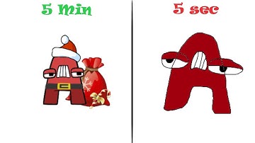 New Alphabet Lore But Draw It in 5 seconds