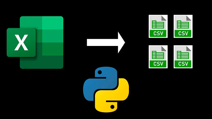 How To Convert Excel Sheets To CSVs In Python