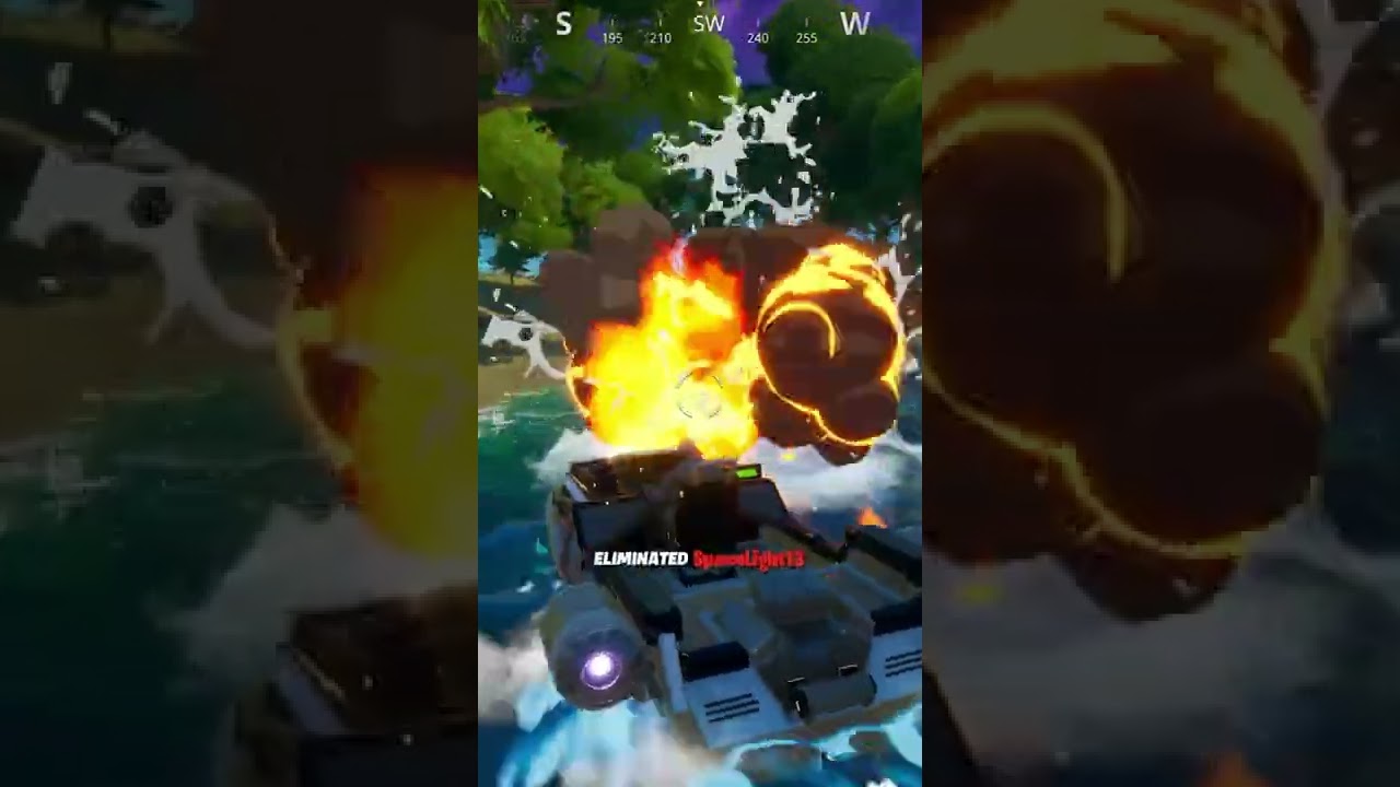 So Many Fortnite Explosions!!! #shorts