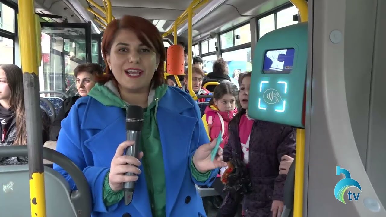 ბორჯომის ყველა მუნიციპალურ ტრანსპორტში გადახდის საბარათე სისტემა ამოქმედდა