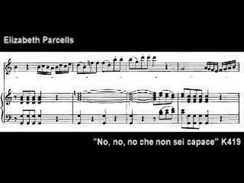 "No, no che non sei capace" K419 Mozart, Elizabeth...