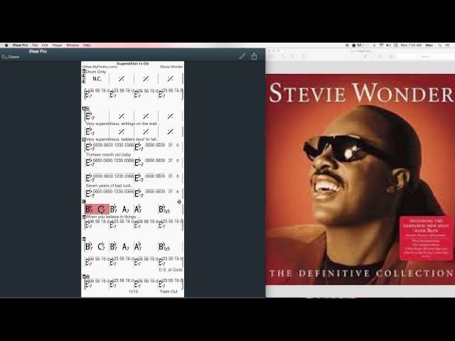 Superstition - Stevie Wonder Chords at MyPartitur class=