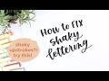 Get Smooth, Steady Upstrokes (8 Simple Hand Lettering Tips)