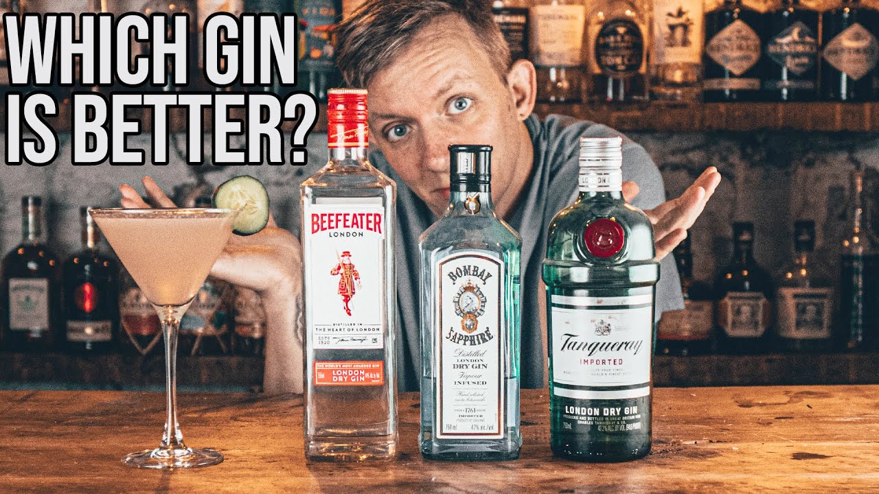 London Dry Gin Showdown 2 - Beefeater vs Bombay vs Tanqueray