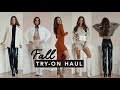 Fall Try-On HAUL + fall trends (best leather pants)