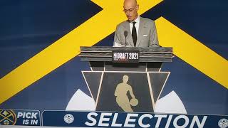 The Nuggets draft Nah'Shon Bones Hyland at #26 2021 NBA Draft