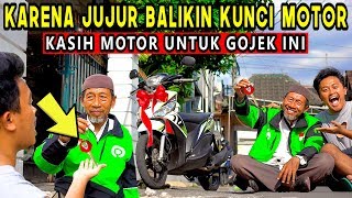 Tes KEJUJURAN Tinggalin KUNCI di MOTOR! SAYA BERIKAN MOTOR BARU KARENA JUJUR