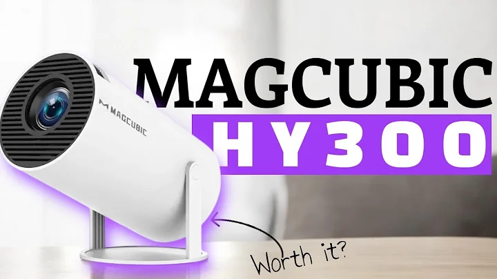 Magcubic Projector HY300 Pro 4K Review! Why You SHOULD Buy This Viral Samsung Freestyle Clone!