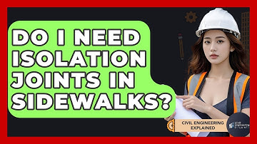 Do I Need Isolation Joints In Sidewalks? - Civil Engineering Explained