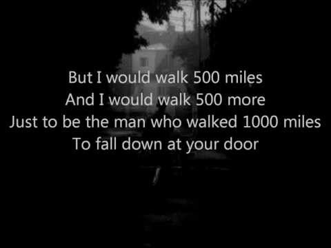 The Proclaimers - I'm Gonna Be Lyrics