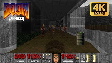 Doom Enhanced - E1M5: Phobos Lab (2022) | 4K/60