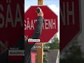 New stop signs in Wendake display local pride in Wendat language