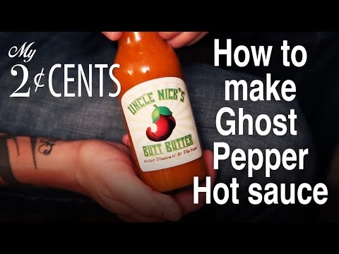 Uncle Nicks Butt Butter Ghost Pepper Hot Sauce